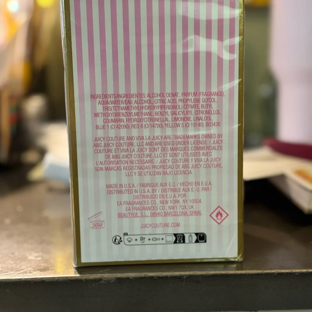Juicy Couture Viva La Juicy Sucre Eau de Parfum 3.4 oz, New in sealed box - Picture 9 of 11